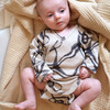 Ribbed Baby Kimono Body, Wind - Onesies - 2