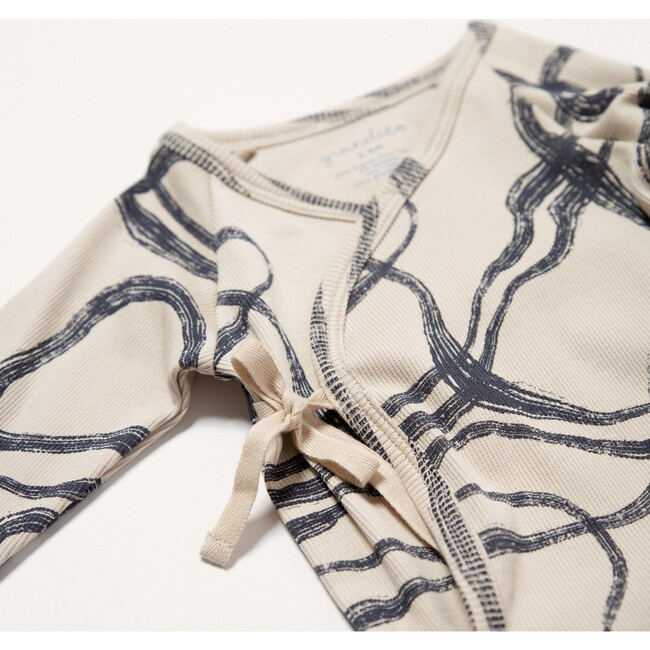 Ribbed Baby Kimono Body, Wind - Onesies - 3