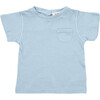 Tangra Baby Tee, Cornflower Blue - Tees - 1 - thumbnail