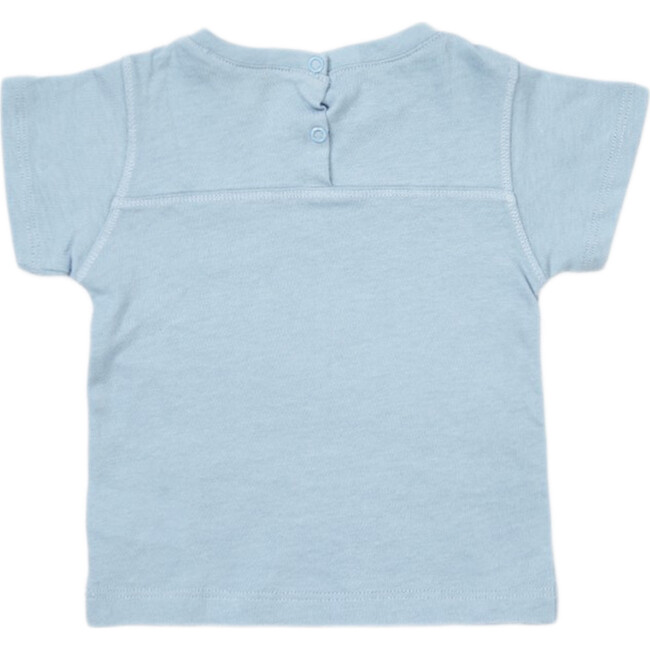 Tangra Baby Tee, Cornflower Blue - Tees - 2