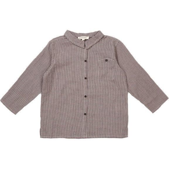 Dover Shirt, Grey Check - Shirts - 1
