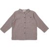 Dover Shirt, Grey Check - Shirts - 1 - thumbnail
