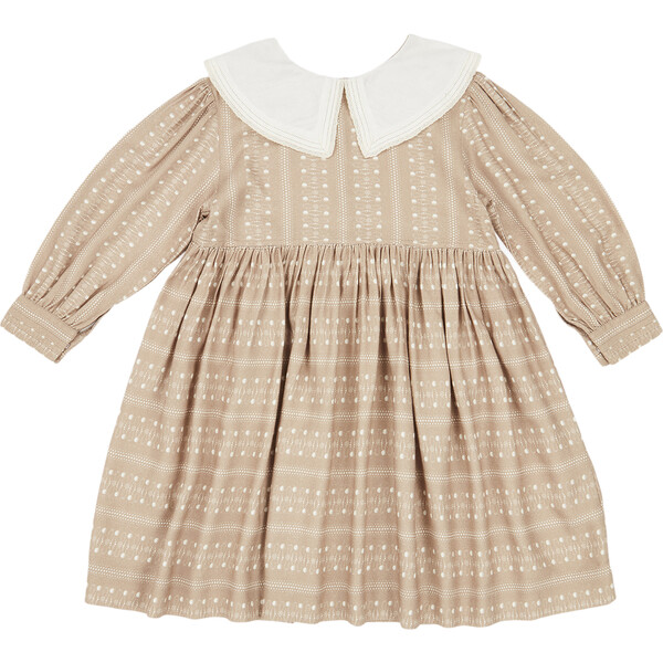 Buzzard Baby Dress Chestnut Dotty 12m あなたのスタイルに合わせて