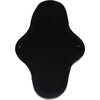 Maxi Washable Menstrual Pad, Black - Pads & Liners - 1 - thumbnail