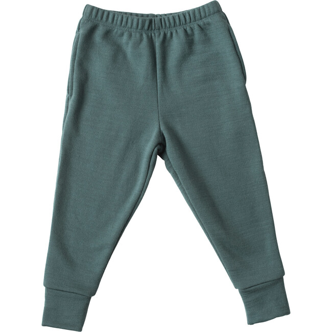 Merino Wool Fleece Sweatpants, Jasper - Sweatpants - 1