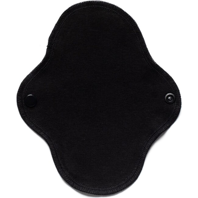 Women's Mini Washable Menstrual Pad, Black