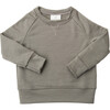 Merino Wool Fleece Sweatshirt, Stone - Sweatshirts - 1 - thumbnail