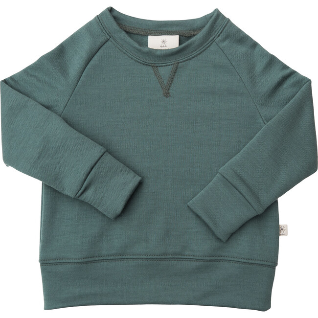 Merino Wool Fleece Sweatshirt, Jasper - Sweatshirts - 1