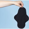 Maxi Washable Menstrual Pad, Black - Pads & Liners - 2