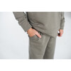 Merino Wool Fleece Sweatpants, Stone - Sweatpants - 2
