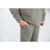 Merino Wool Fleece Sweatshirt, Stone - Sweatshirts - 3