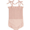 Smocked One Piece, Shell Pink - One Pieces - 2