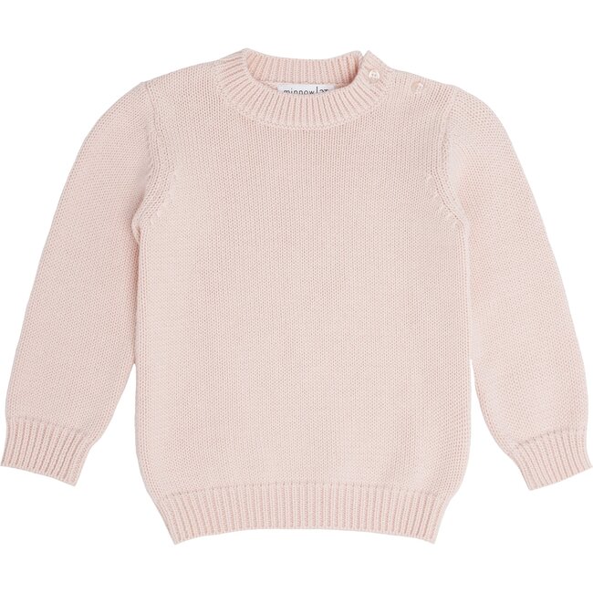 Soft Pink Knit Sweater