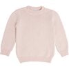 Soft Pink Knit Sweater - Sweaters - 1 - thumbnail