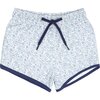 Slate Floral Boardie - Swim Trunks - 1 - thumbnail