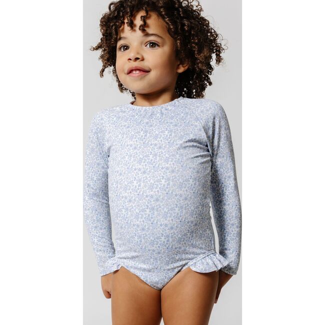 Slate Floral Rashguard One Piece - One Pieces - 2
