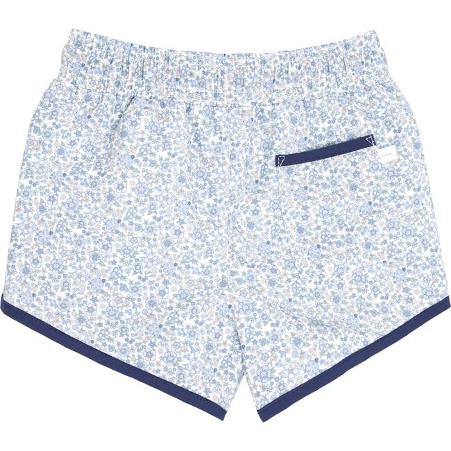 Slate Floral Boardie - Swim Trunks - 3