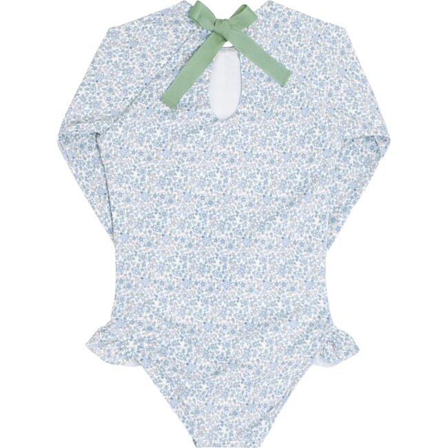Slate Floral Rashguard One Piece - One Pieces - 3