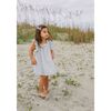 Girls Slate Floral Swing Dress - Dresses - 2