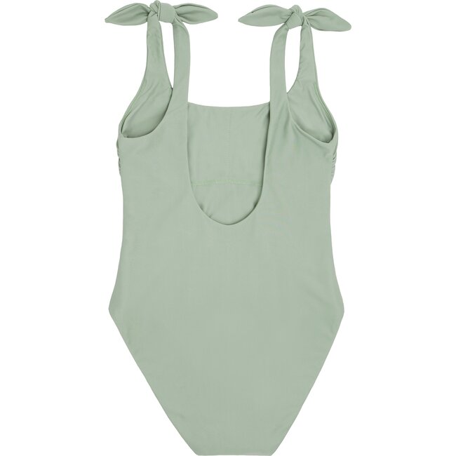 Women's Sage Tie Knot One Piece - One Pieces - 3
