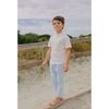Boys Light Blue Canvas Pants - Pants - 2