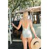 Women's Sage Tie Knot One Piece - One Pieces - 4