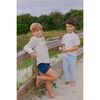 Boys Light Blue Canvas Pants - Pants - 4