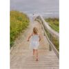 Girls Linear Floral Smocked Dress - Dresses - 3