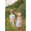 Girls Linear Floral Smocked Dress - Dresses - 4