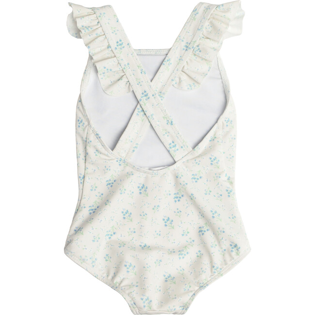 Crossover One Piece, Crème Floral - One Pieces - 2