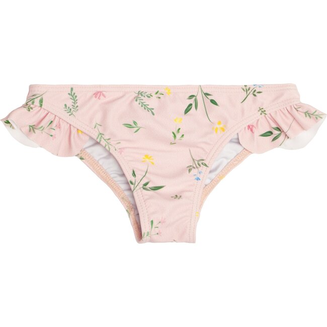 Botanical Pink Bikini Bottom - One Pieces - 1
