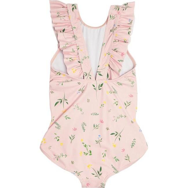 Botanical Pink Ruffle One Piece - One Pieces - 3