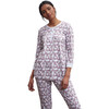 Womens "Shaggy the Dog" Pajamas, Lilac - Pajamas - 1 - thumbnail