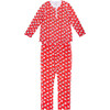 *Exclusive* Womens Fa-La-La Llamas Pajamas, Red - Pajamas - 1 - thumbnail