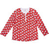 *Exclusive* Womens Fa-La-La Llamas Pajamas, Red - Pajamas - 2