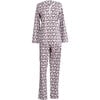 Womens "Shaggy the Dog" Pajamas, Lilac - Pajamas - 2