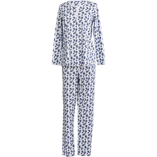 Womens "Juniper the Squirrel" Pajamas, Blue - Pajamas - 3