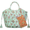 Reversible Byron Beach Bag, Vine Floral - Bags - 2