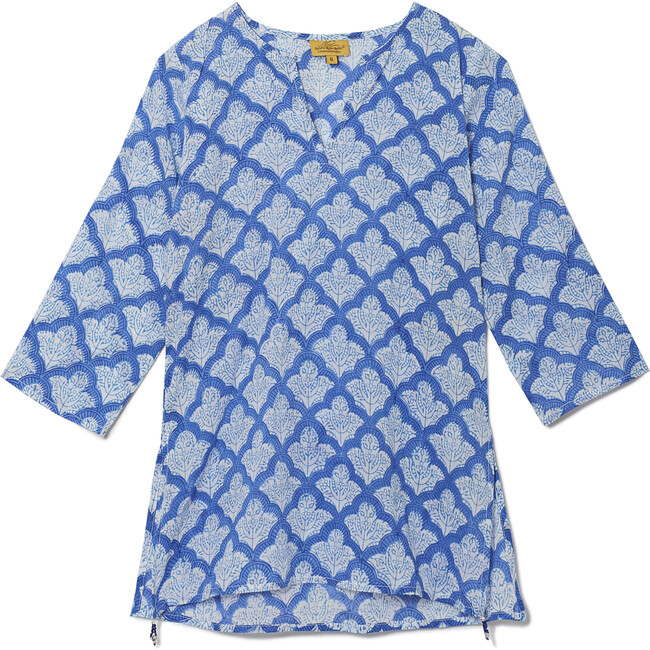 Kids Kurta Jemina, Blue - Blouses - 1