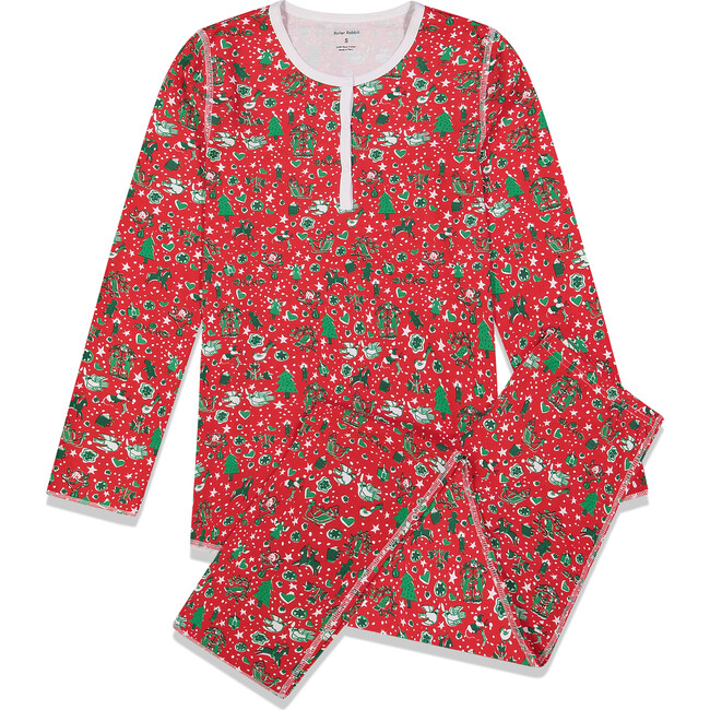 Red Womens Pajamas, Jingle Bell Rock