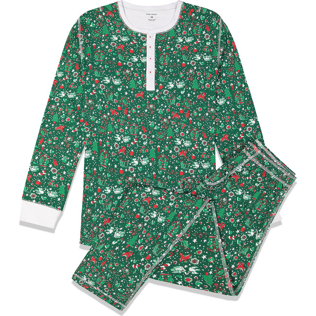 Green Men's Pajamas, Jingle Bell Rock