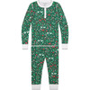 Green Kids Pajamas, Jingle Bell Rock - Pajamas - 1 - thumbnail