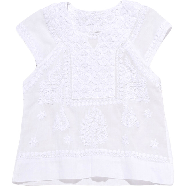 Kids Faith Top, White - Blouses - 1