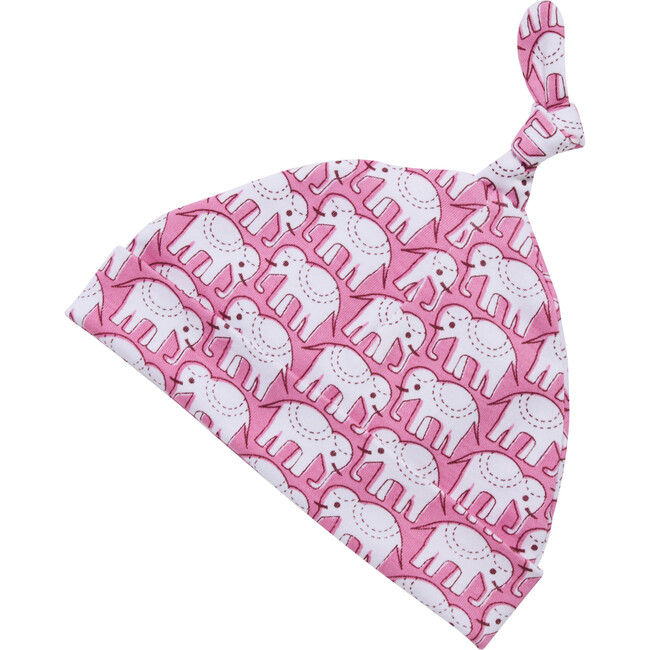 Baby Hathi Hat, Pink - Hats - 1