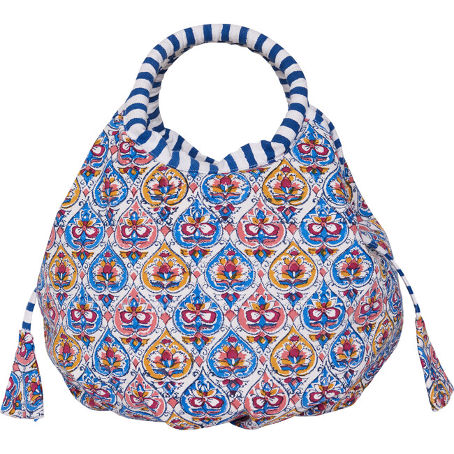 Akar Mini Bondi Beach Bag, Blue - Bags - 1