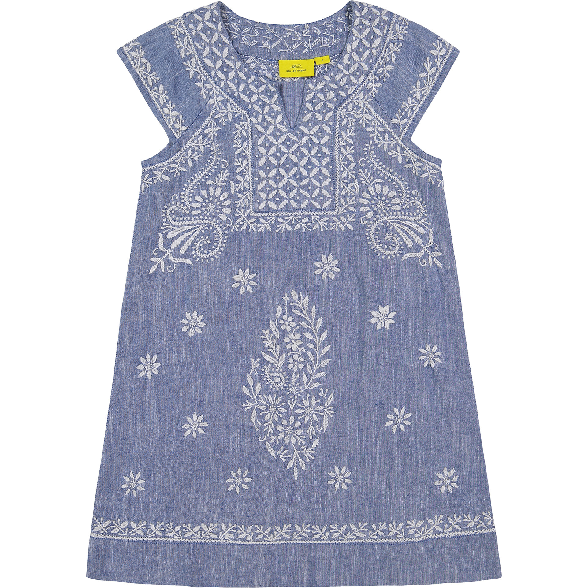 roller rabbit chambray dress