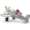 Propeller Jet Plane, Silver - Transportation - 1 - thumbnail