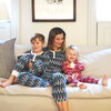 *Exclusive* Kids Jolly St. Nick Pajama Set, Blue - Pajamas - 5