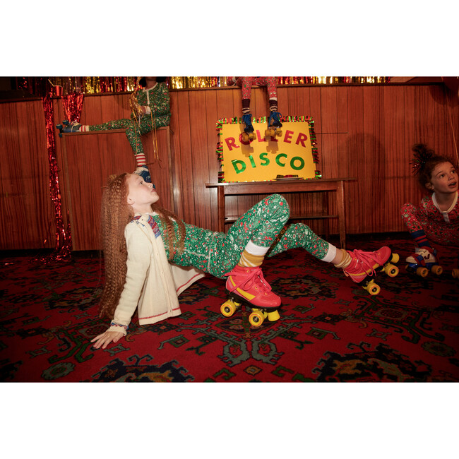 Green Kids Pajamas, Jingle Bell Rock - Pajamas - 6