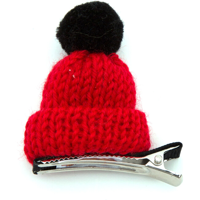 Clare Hair Clip, Red